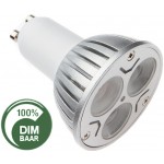 LED lamp | 3x1 Watt | GU10 | Dimbaar | vervangt 25 Watt